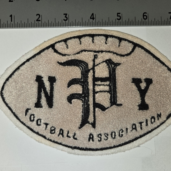 Polo Ralph Lauren Patches Rare Vintage NY Football Association Patch